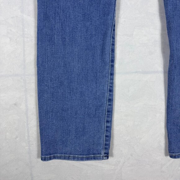 Levi's Signature Straight Jeans Womens Blue Faded Denim Mid Rise Size 18M 34x32‎ - Picture 12 of 16